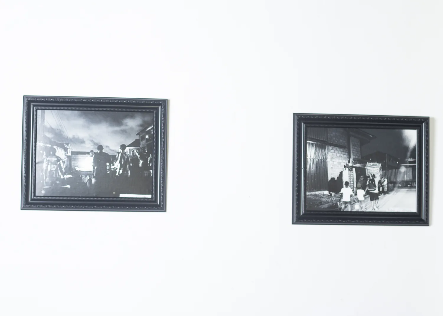 Night Time Series exhibition view