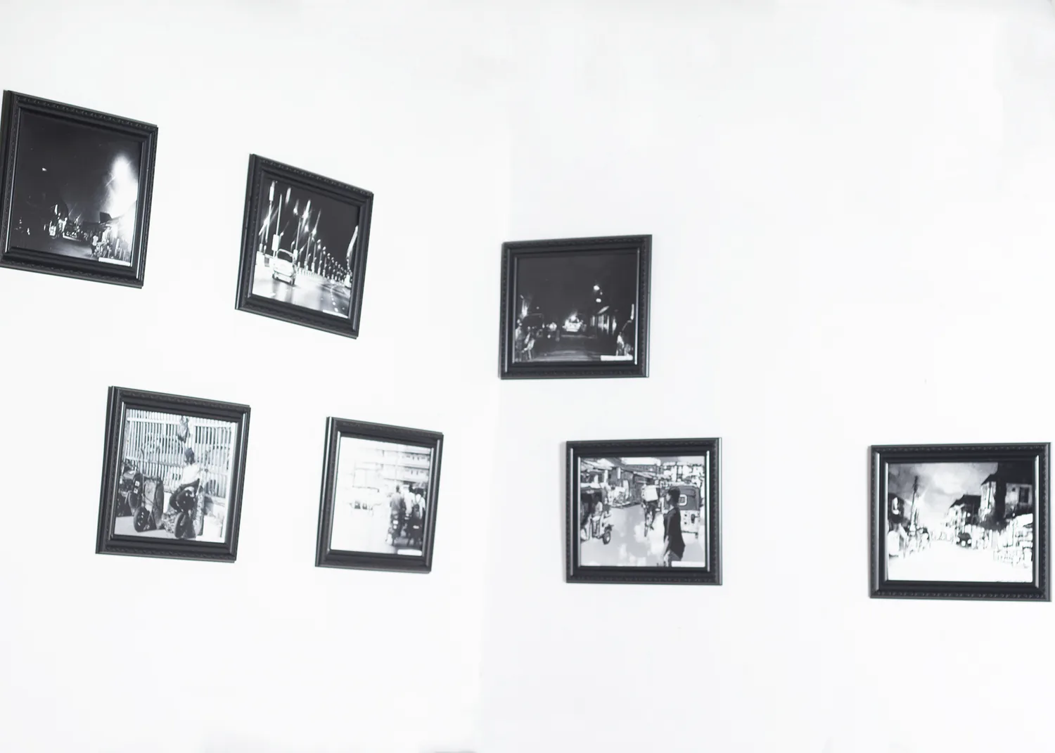 Night Time Series exhibition view