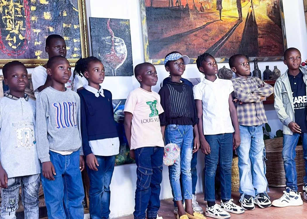 Training, school visit and creative activity