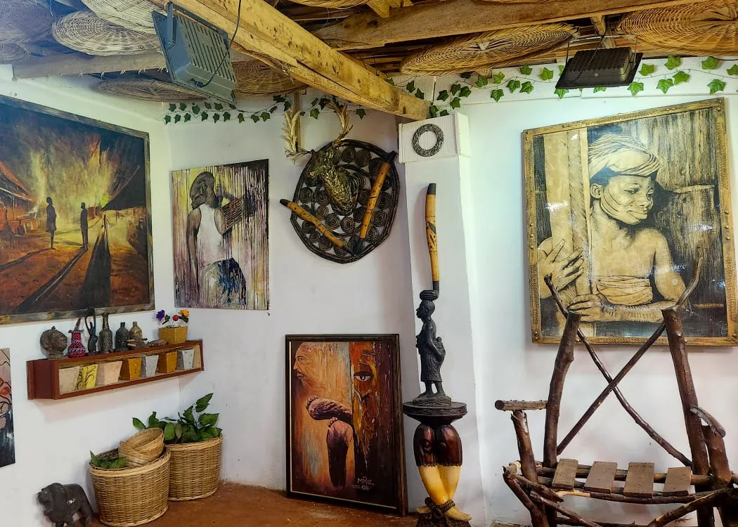 Inside De Galawry Art Centre